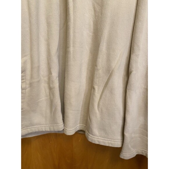 Old Navy Beige/Blue Casual Crewneck Pullover Hoodie Sweatshirt Mens Unisex XXL - Picture 7 of 14